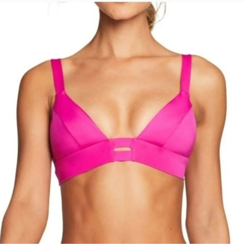 Vitamin A Hot Pink Bikini Top